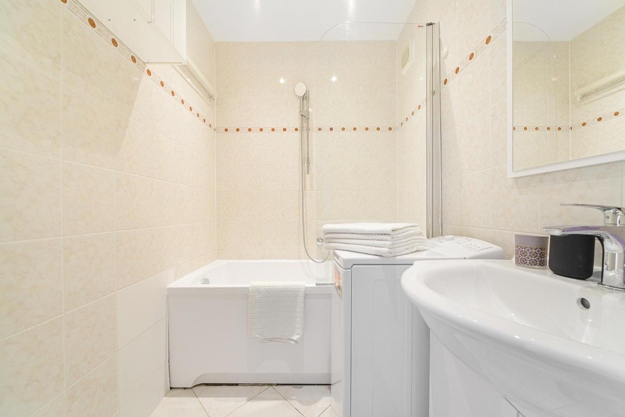 With 3 Bedroom For Family Prague